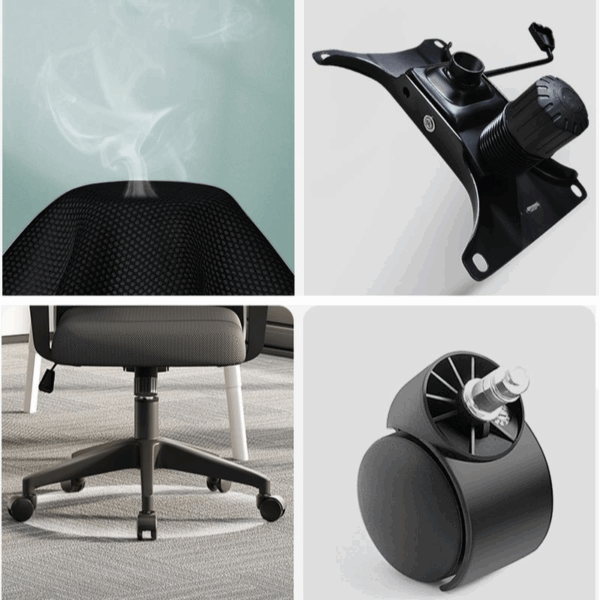 Captain Mesh Office Chair - Image 5