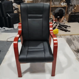 Mahogany Base Ergonomic Chair