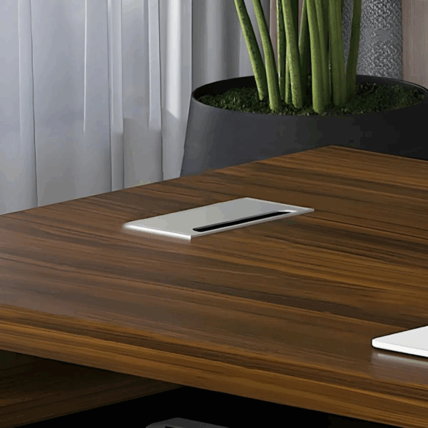 modern wood conference table, wooden boardroom table, contemporary wood meeting table, executive wood conference table, large wooden conference table, modern wooden meeting room table, solid wood conference table, rectangular wood conference table, wood finish boardroom table, modern oak meeting table, walnut wood conference table, wood veneer conference table, sleek wood meeting table, modern executive conference table, natural wood conference table, collaborative wood meeting table, wooden conference table with cable ports, stylish wood boardroom table, wood top meeting room table, professional wood conference table, minimalist wood conference table, modern wooden table for office, boardroom table wood design, wooden table for corporate meetings, modular wood conference table