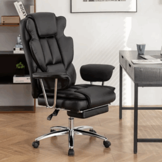 Butterfly Leather Office Seat