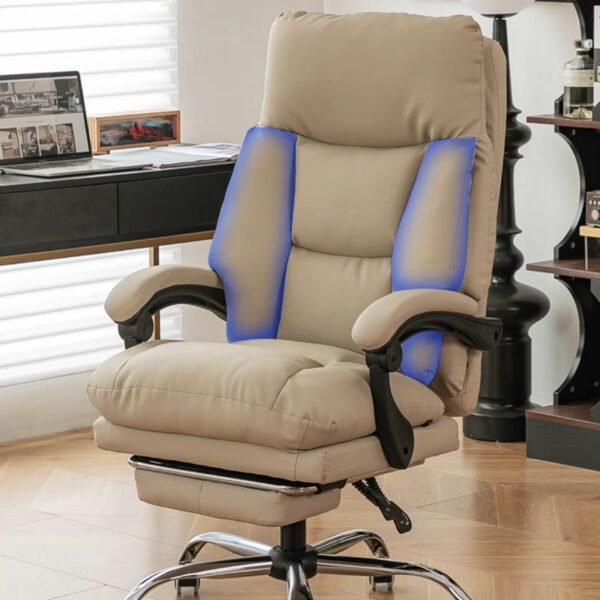 Executive office chair, corporate office chair, high back office chair, professional desk chair, luxury office chair, ergonomic executive chair, genuine leather chair, top-grain leather chair, PU leather chair, upholstered office chair, black executive chair, brown leather chair, white office chair, classic office chair, modern executive chair, sleek office chair, minimalist office chair, high-end office chair, designer office chair,