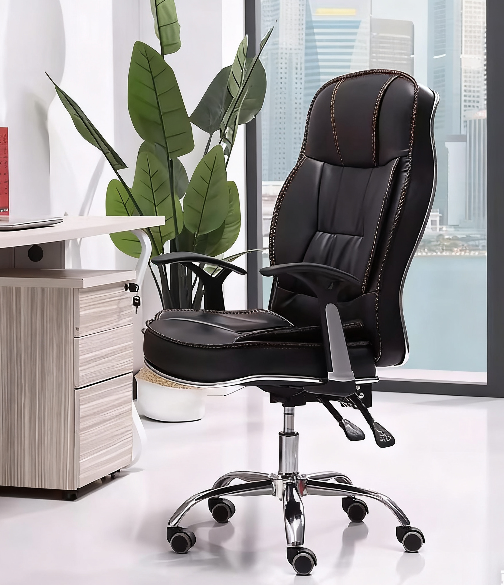 Executive leather office chair, luxury office chair, ergonomic leather chair, high back office chair, leather swivel chair, modern executive chair, premium office chair, desk chair leather, comfortable office chair, adjustable office chair, executive chair with armrests, office chair for home, office chair for boss, high-end office chair, leather desk chair, office furniture leather chair, computer chair leather, executive swivel chair, office chair for work, durable leather chair, office chair with wheels, professional office chair, office chair with headrest, leather recliner office chair, office chair with lumbar support, modern leather desk chair, executive leather task chair, office chair with tilt, leather ergonomic chair, office seating executive, office chair for manager, executive office furniture, leather chair with casters, stylish office chair, leather high back chair, office chair for conference room, executive leather computer chair, leather chair for study, office chair with padding, leather office seating, adjustable height leather chair, office chair with arm padding, executive workstation chair, luxurious leather chair, office chair with soft cushioning, executive chair for home office, leather swivel desk chair, office chair for long hours, professional leather seating, office chair with adjustable tilt, ergonomic office furniture, leather office chair for executives, office chair for CEO, classic leather office chair, comfortable executive chair, executive office desk chair, leather chair with reclining feature, office chair