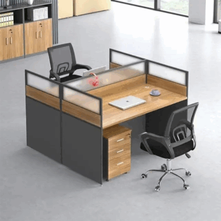 2 Way MDF Office Workstation Desk