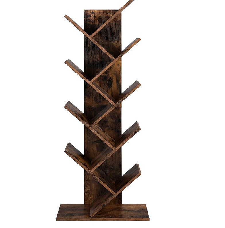 8 Shelve Modern Wooden Bookshelve - Image 2