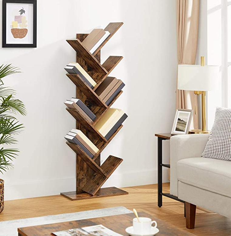 8 Shelve Modern Wooden Bookshelve - Image 3