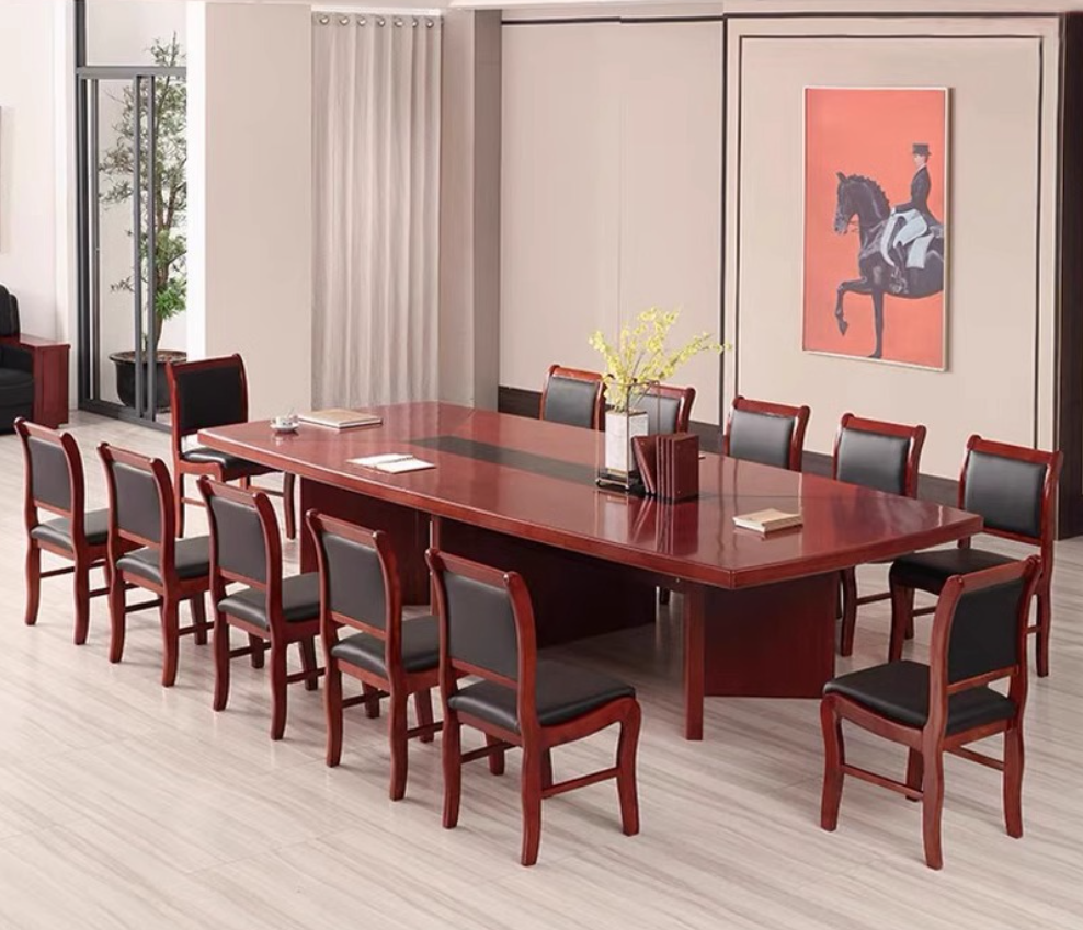 Mahogany 2.4m Conference Table - Image 12