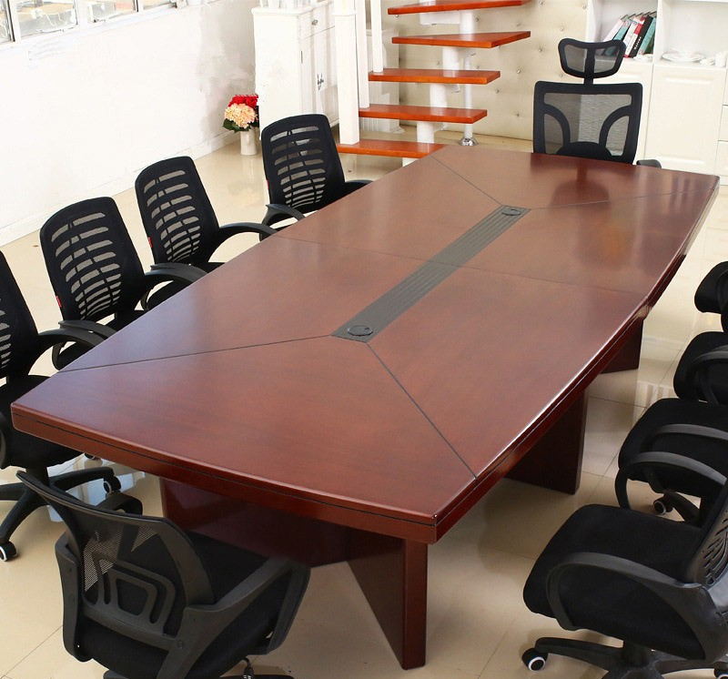 Mahogany 2.4m Conference Table - Image 9