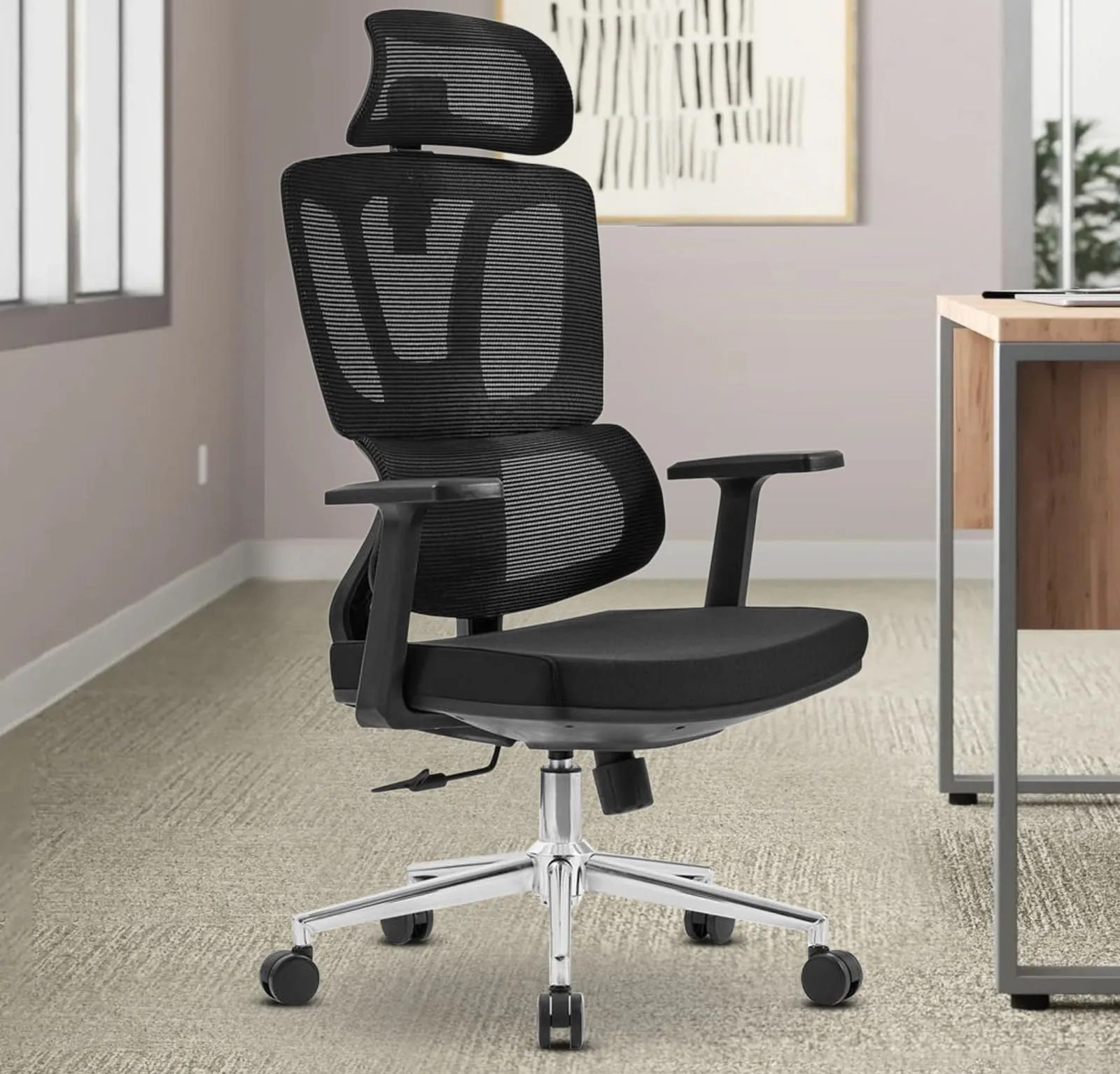 office chair, ergonomic office chair, adjustable office chair, executive office chair, mesh office chair, leather office chair, task office chair, swivel office chair, rolling office chair, high back office chair, mid back office chair, low back office chair, reclining office chair, office chair with footrest, office chair with headrest, office chair with lumbar support, office chair with armrests, armless office chair, computer chair, desk chair, ergonomic desk chair, home office chair, comfortable office chair, breathable mesh office chair, professional office chair, corporate office chair, work chair, work-from-home chair, productivity office chair, office swivel chair, 360 swivel office chair, adjustable height office chair, cushioned office chair, padded office chair, foam seat office chair, memory foam office chair, contoured office chair, lumbar support chair, spinal support office chair, back support office chair, ergonomic back support chair, neck support office chair, posture correction chair, ergonomic posture chair, orthopedic office chair, durable office chair, heavy-duty office chair, long hours office chair, chair for long sitting, long-duration office chair, office chair for back pain, office chair for neck pain, office chair for tailbone pain, office chair for posture, office chair for tall people, office chair for short people, office chair for heavy person, office chair 300 lbs capacity, office chair 400 lbs capacity, thick cushioning office chair, plush seat office chair, ultra comfort office chair, ergonomic recliner office chair, reclining office chair with footrest, executive leather office chair, vegan leather office chair, faux leather office chair, bonded leather office chair, premium leather executive chair, soft mesh office chair, ventilated office chair, cooling mesh office chair, breathable ergonomic chair, luxury office chair, deluxe office chair, high-end office chair, premium quality office chair, designer office chair, stylish office chair, modern office chair, contemporary office chair, minimalist office chair, Scandinavian office chair, industrial office chair, vintage office chair, retro office chair, classic office chair, wooden office chair, metal office chair, steel frame office chair, aluminum office chair, ergonomic task chair, office task chair, drafting office chair, drafting stool chair, tall drafting office chair, stool office chair, kneeling office chair, sit stand office chair, wobble stool chair, active sitting office chair, balance office chair, ergonomic saddle chair, saddle seat office chair, gaming style office chair, gamer office chair, racing office chair, reclining gaming office chair, massage office chair, heated office chair, cooling office chair, office chair with massage function, USB-powered office chair, smart office chair, AI-adjusting office chair, premium swivel office chair, office chair with wheels, noiseless wheel office chair, PU caster office chair, soft wheel office chair, hardwood floor safe office chair, carpet-friendly office chair, silent rolling office chair, office chair with chrome base, chrome frame office chair, stainless steel office chair, reinforced frame office chair, ergonomic tilting office chair, tilt lock office chair, synchro-tilt office chair, knee-tilt office chair, multi-tilt office chair, height-adjustable office chair, pneumatic lift office chair, gas lift office chair, class-4 gas lift office chair, smooth lift office chair, BIFMA certified office chair, ANSI certified office chair, ISO certified office chair, safety certified office chair, sturdy base office chair, wide seat office chair,