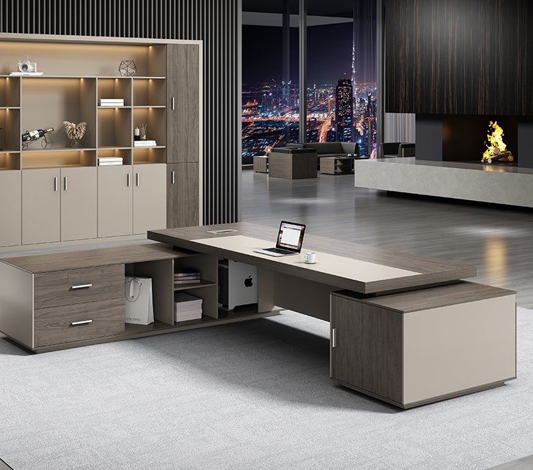 Executive 1.6M L-shaped Office Desk - Image 13