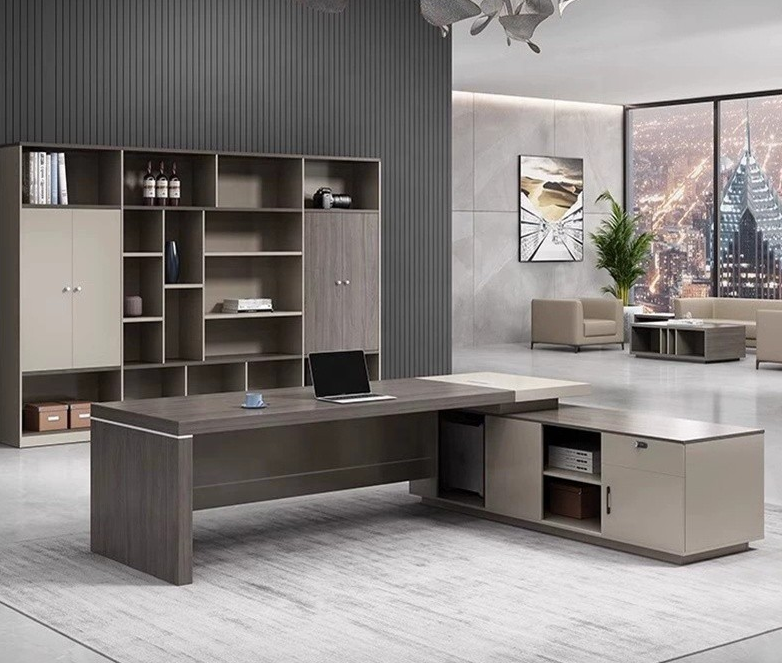 Executive 1.6M L-shaped Office Desk - Image 4