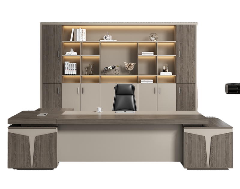 Executive 1.6M L-shaped Office Desk - Image 9