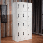 12-Locker Office Storage Cabinet - Image 8