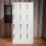 12-Locker Office Storage Cabinet - Image 5