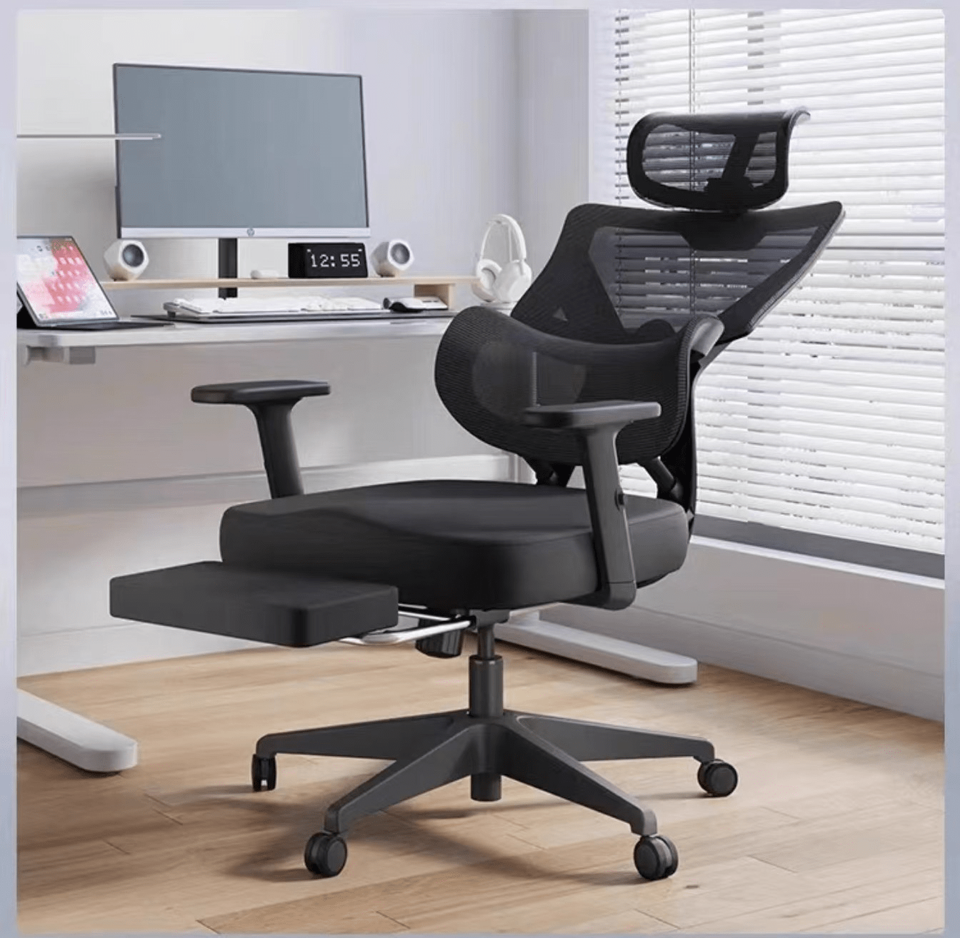 664x136u.png Orthopedic Office Chair with Footrest - Image 1