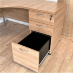 Home Office Curved Study Desk - Image 8