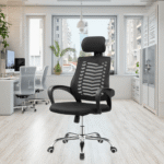 Office Adjustable Headrest Chair - Image 3