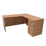 Home Office Curved Study Desk - Image 4