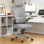 White Ergonomic High-Back Chair
