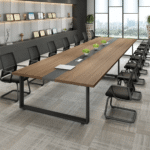 12 Person Boardroom Table - Image 12
