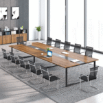 12 Person Boardroom Table - Image 5