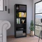 Multi-Tier Wooden Bookshelf - Image 4