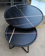 Modern Round Coffee Table - Image 6