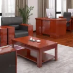 Wooden Office Coffee Table - Image 2