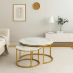 Marble Nesting Coffee Table - Image 2