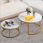 Marble Nesting Coffee Table - Image 4