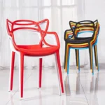 Stackable Plastic Dining Chair