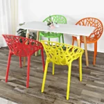 Plastic Home Dining Chair - Image 2
