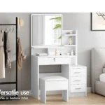 Sliding Mirror Dressing Table