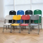 Plastic Foldable Outdoor Chair - Image 6