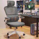 White Ergonomic High-Back Chair - Image 7
