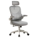 White Ergonomic High-Back Chair - Image 11