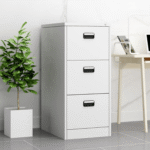 3-Drawer Office Filling Cabinet - Image 9