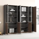 3 Door Wooden Office Cabinet - Image 10