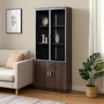 Two Door Wood Office Cabinet