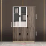 Wooden Filing Office Cabinet - Image 3