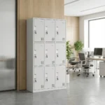 Nine Door Storage Office Cabinet - Image 2