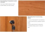 2 Door Steel Storage Cabinet - Image 5