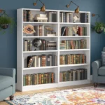 Modern Solid Wood Bookshelf - Image 9