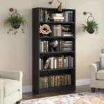 Modern Solid Wood Bookshelf - Image 7