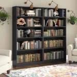 Modern Solid Wood Bookshelf - Image 5