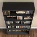 Modern Solid Wood Bookshelf - Image 4