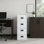 Four Drawer Lockable File cabinet - Image 6
