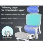 White Orthopedic Office Chair - Image 10