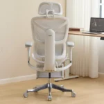 White Orthopedic Office Chair - Image 8