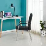 Leather Guest Office Chair - Image 5