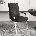 Leather Guest Office Chair - Image 6